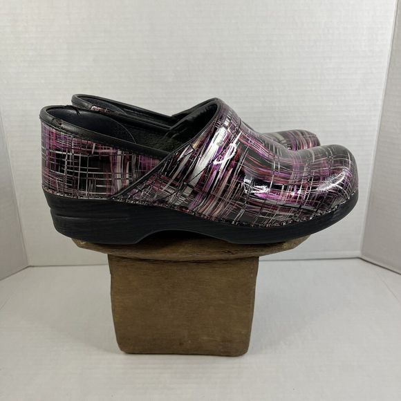 Women's Dansko Clogs - Comfortable Professional Shoes - Used 10.5-11 purple - Picture 2 of 13